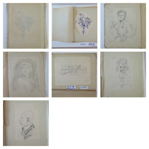 Antico album disegno - album, da