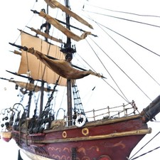 Modellino di veliero mercantile di fine ‘800 realizzato negli anni '60