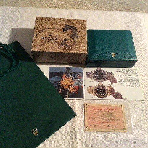 Rolex scatola con corredo - scatola,