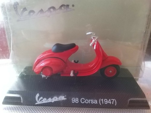 Modellino rosso moto vespa - rosso, 98