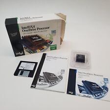 NUOVO DX4 100 BOXED INTEL PROCESSORE OVERDRIVE DX4ODPR100 486 100Mhz CPU 33/100