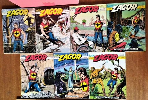 Tutto zagor lotto 7 - di,