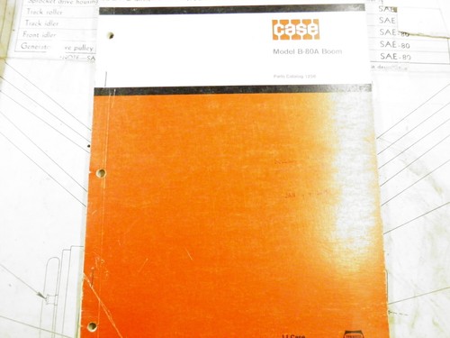 Case 80a boom - boom, catalogo