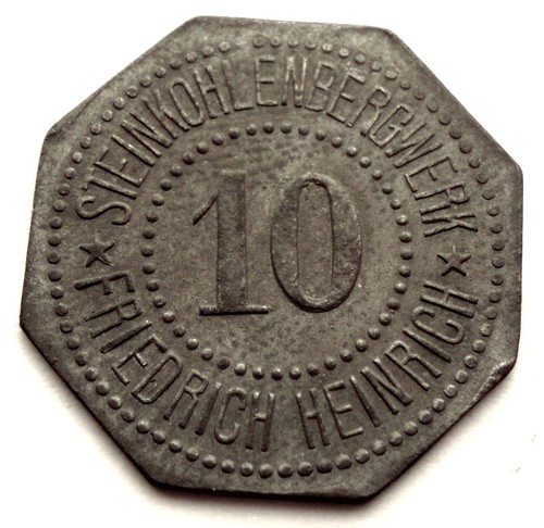 Gettone lintfort miniera - lintfort,