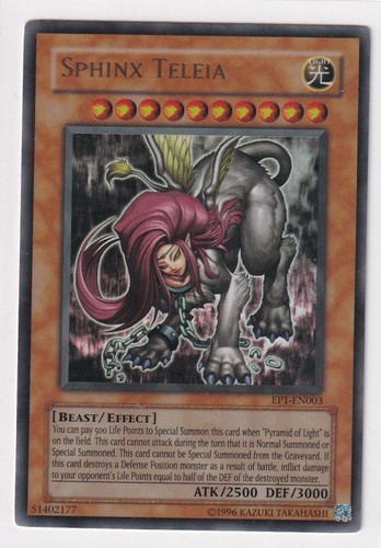 Yugioh sphinx teleia ultra - sphinx,
