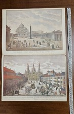 2 Antiche Stampe Duomo Di