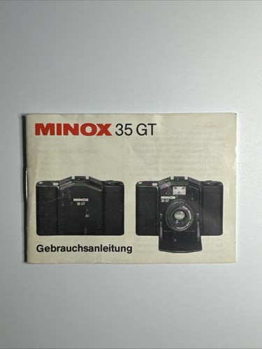 Minox manuale uso p6 - uso, #p6