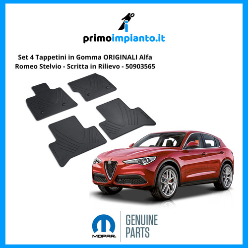 Set tappetini gomma - 4,
