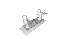 Supporto Espositore Triplo per
