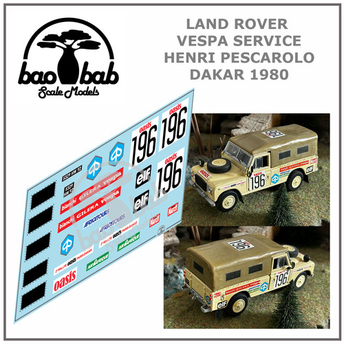 Calcas land rover - 1/43,