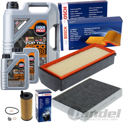 Bosch set filtri - bosch, moly