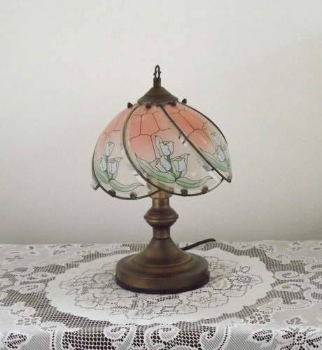 Vintage touch bedside lamp - vintage,