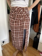 Gonna ZARA tartan a quadri a