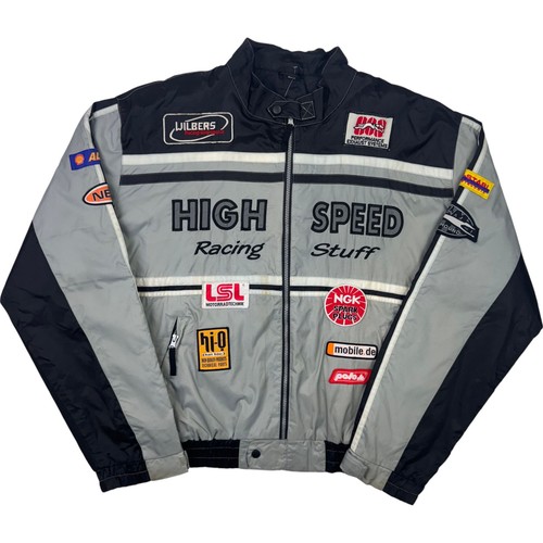 Giacca patch racing alta