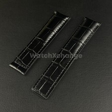Cinturino in vera pelle nero