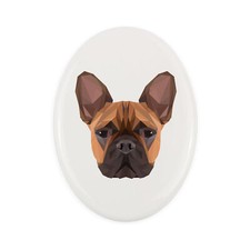 Bulldog francese piastrella