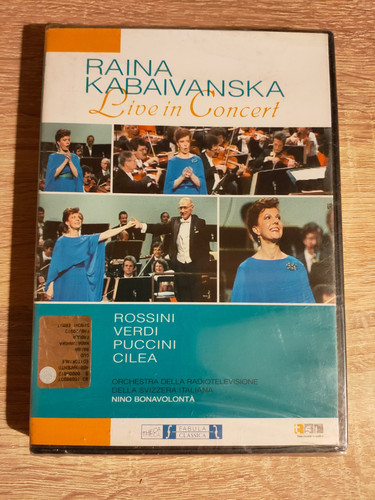 Dvd raina kabaivanska - raina, in