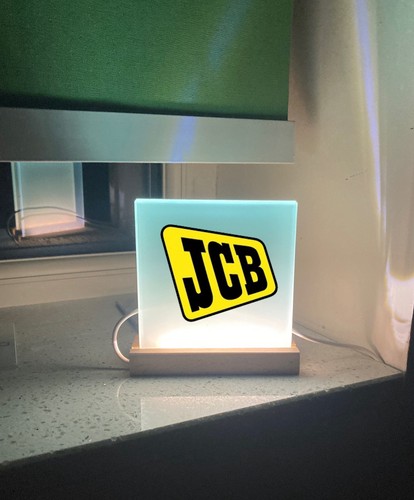 Jcb badge led light - badge,