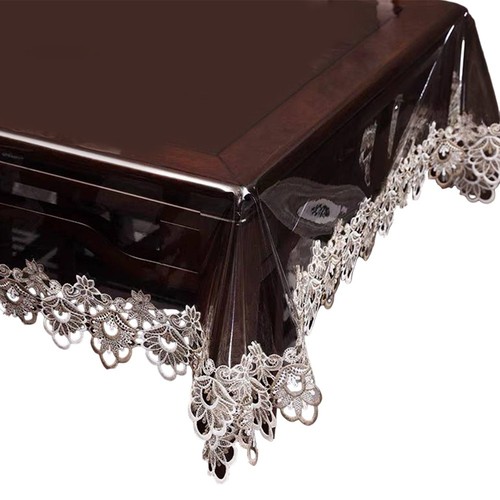 Tovaglia pvc bordo - bordo, pizzo