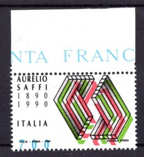 Aurelio Saffi varietà stampa colori cambiati