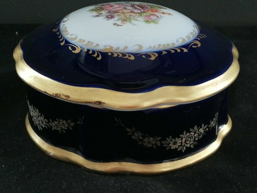 Scatola antica ceramica - antica,