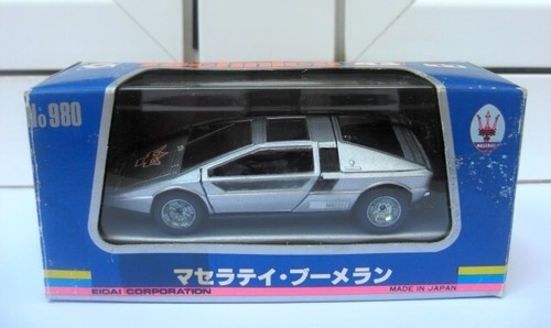 Maserati boomerang silver - boomerang,