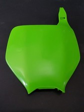 MASCHERINA TABELLA PORTANUMERO ANTERIORE KAWASAKI KXF 450 2006 2007 2008 VERDE