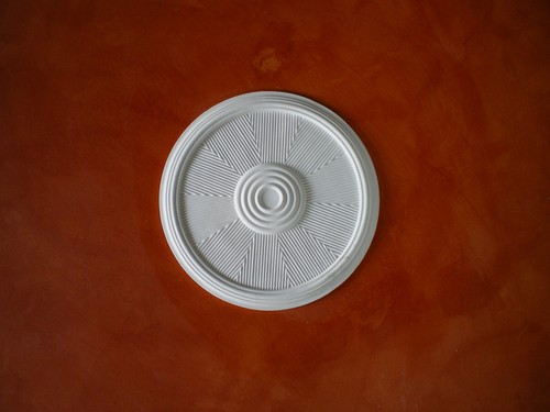Rosoni gesso bianco per - in,