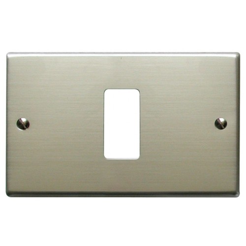 Placca alluminio con - placca, viti