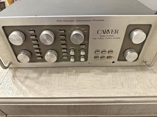 Carver 4000 preamplificatore - carver, c-4000