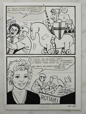 Milo MANARA tavola originale