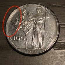 100 Lire 1977