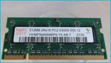 512 MB DDR2 memoria RAM Hynix