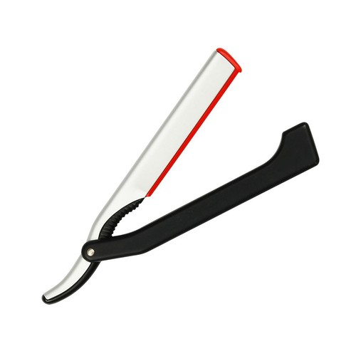 Dovo silver plastic shavette - plastic,