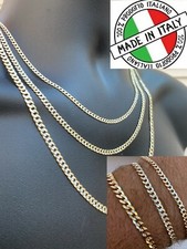 Cadena cubana plata ley 925 - de,