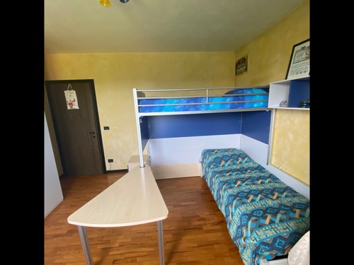 Letto castello blu - blu, e