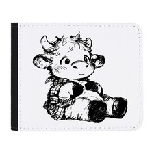 Portafoglio 'Cute Highland Cow