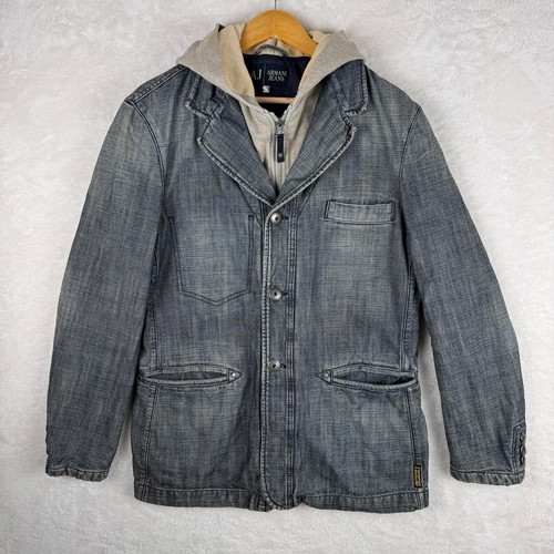 Armani jeans indigo denim - armani,