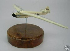 Scrivania aeroplano Go-3 Minimoa Goppingen modello legno grande nuova