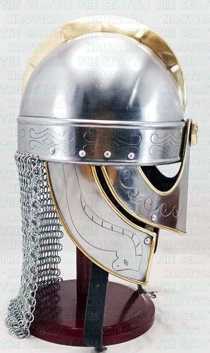 Elmetto vichingo medievale - elmetto,