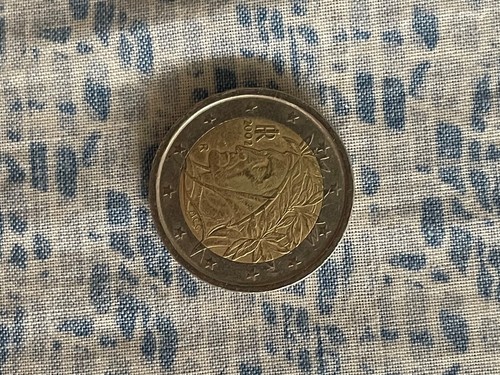 Moneta euro dante - da, 2