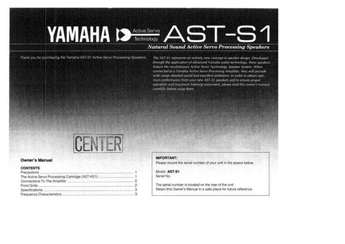 Yamaha ts1 amplificatore - as-ts1,