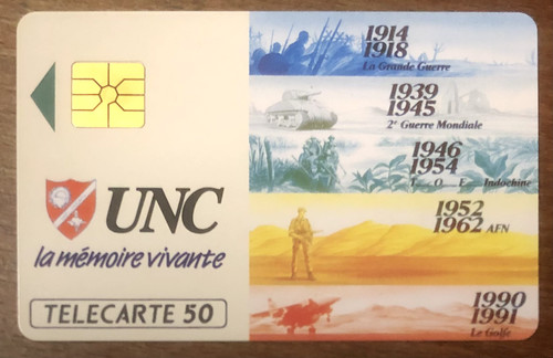 Unc telecarte réf phonecote - unc,