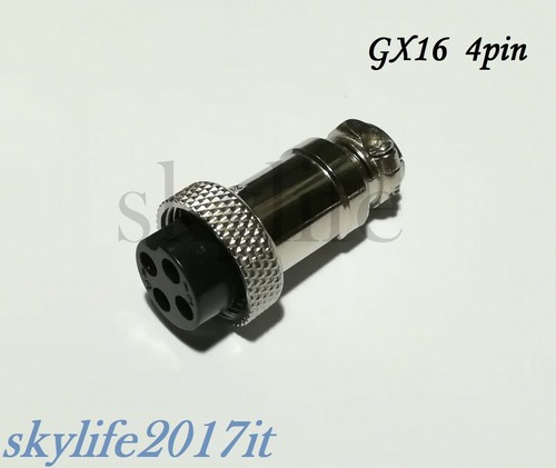 1pz connettore circolare gx16 - connettore,