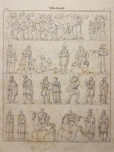 Litografia antica 1833 antico - antica,