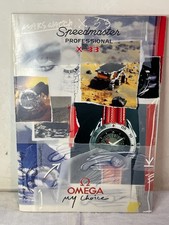 Omega Speedmaster X-33 catalogo pubblicitario brochure depliant 1998 orologio