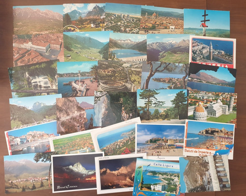 Lotto cartoline italia - lotto, 30