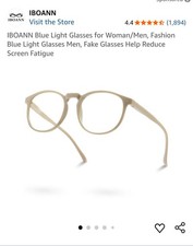 Occhiali IBOANN luce blu
