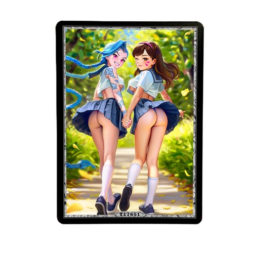Carta anime jinx waifu - carta,
