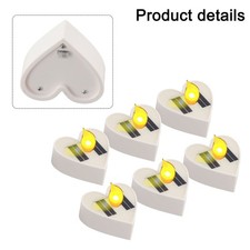 Set 6 Candele Amore Solare